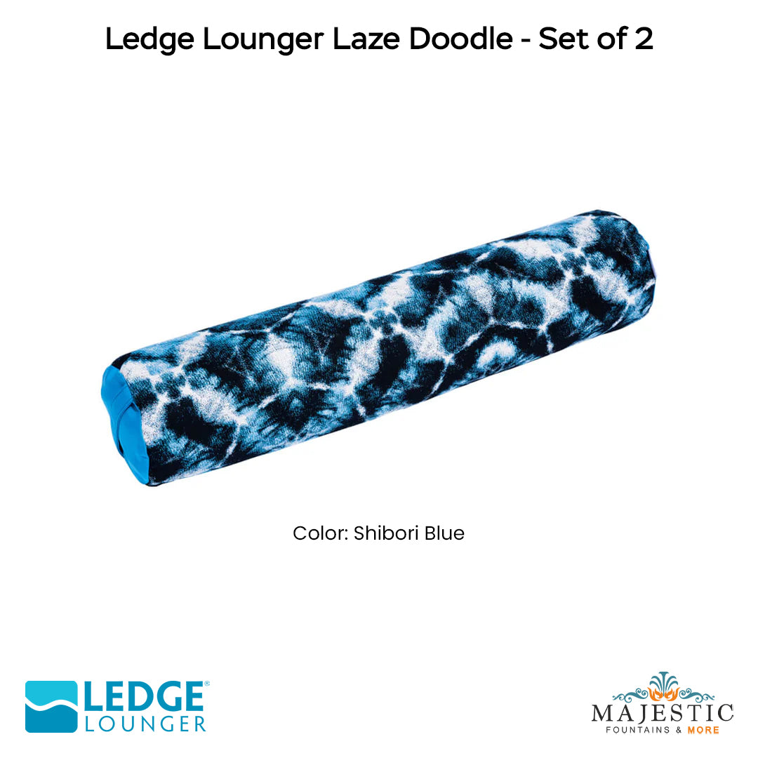Ledge Lounger Laze Doodle - Set of 2 - Majestic Fountains