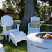 Ledge Lounger Legacy Adirondack Chair - Patio Furniture - Majestic Fountains