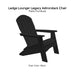 Ledge Lounger Legacy Adirondack Chair - Patio Furniture - Majestic Fountains