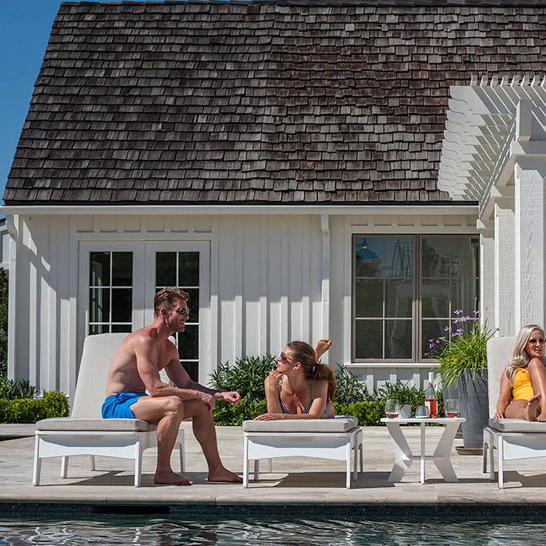 Ledge Lounger Mainstay Chaise - Patio Furniture - Majestic Fountains