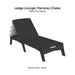Ledge Lounger Mainstay Chaise - Patio Furniture - Majestic Fountains