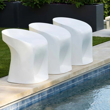 Ledge Lounger Signature Bar Stool -  Counter Height - Majestic Fountains