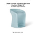 Ledge Lounger Signature Bar Stool -  Counter Height - Majestic Fountains