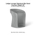 Ledge Lounger Signature Bar Stool -  Counter Height - Majestic Fountains