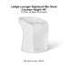 Ledge Lounger Signature Bar Stool -  Counter Height - Majestic Fountains