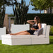 Ledge Lounger Signature Sectional 2 Piece Sun Chair In-Pool & Patio Furniture - Majestic Fountains