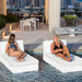 Ledge Lounger Signature Sectional 2 Piece Sun Chair In-Pool & Patio Furniture - Majestic Fountains