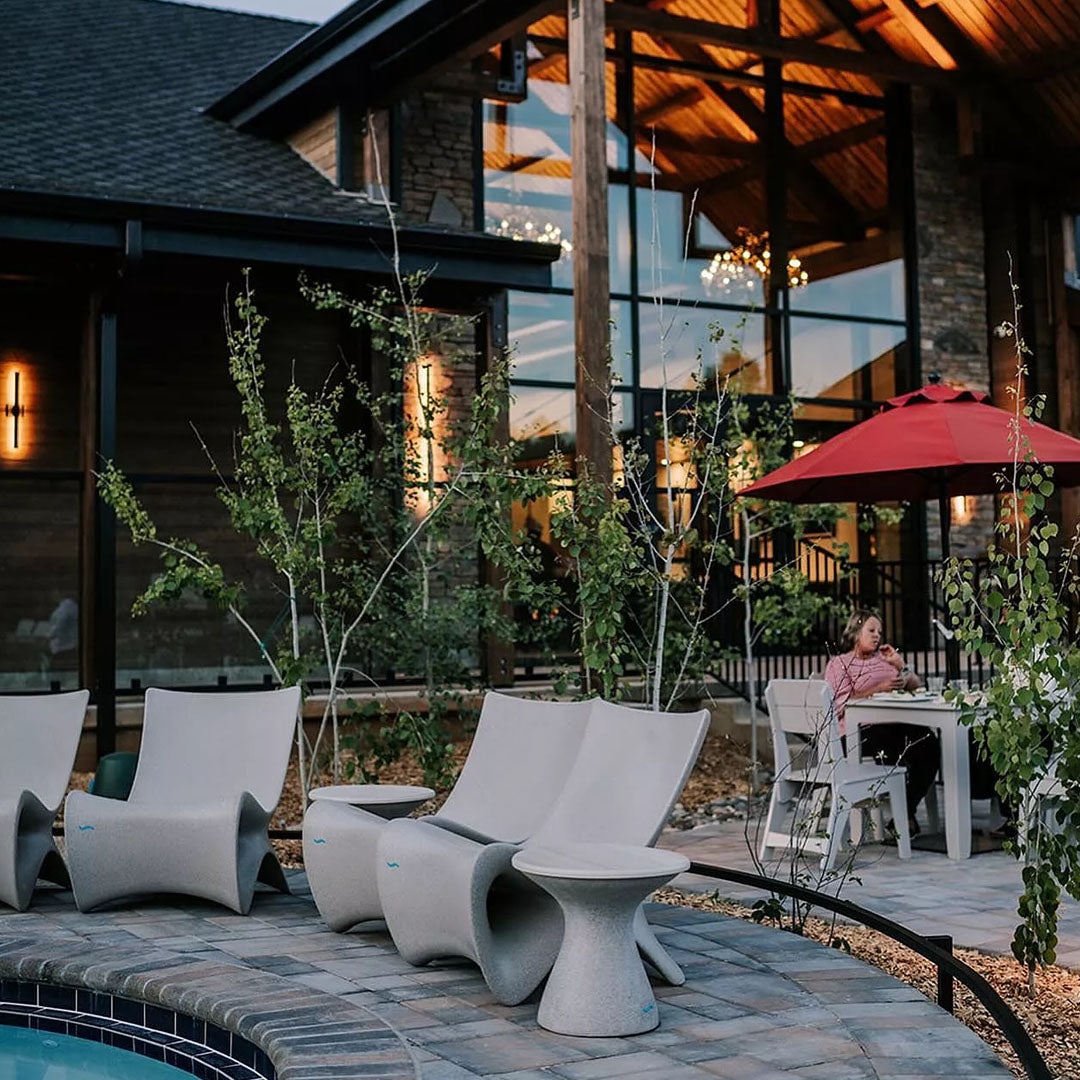 Ledge Lounger Autograph Chair In-Pool & Patio Furniture - Majestic Fountains