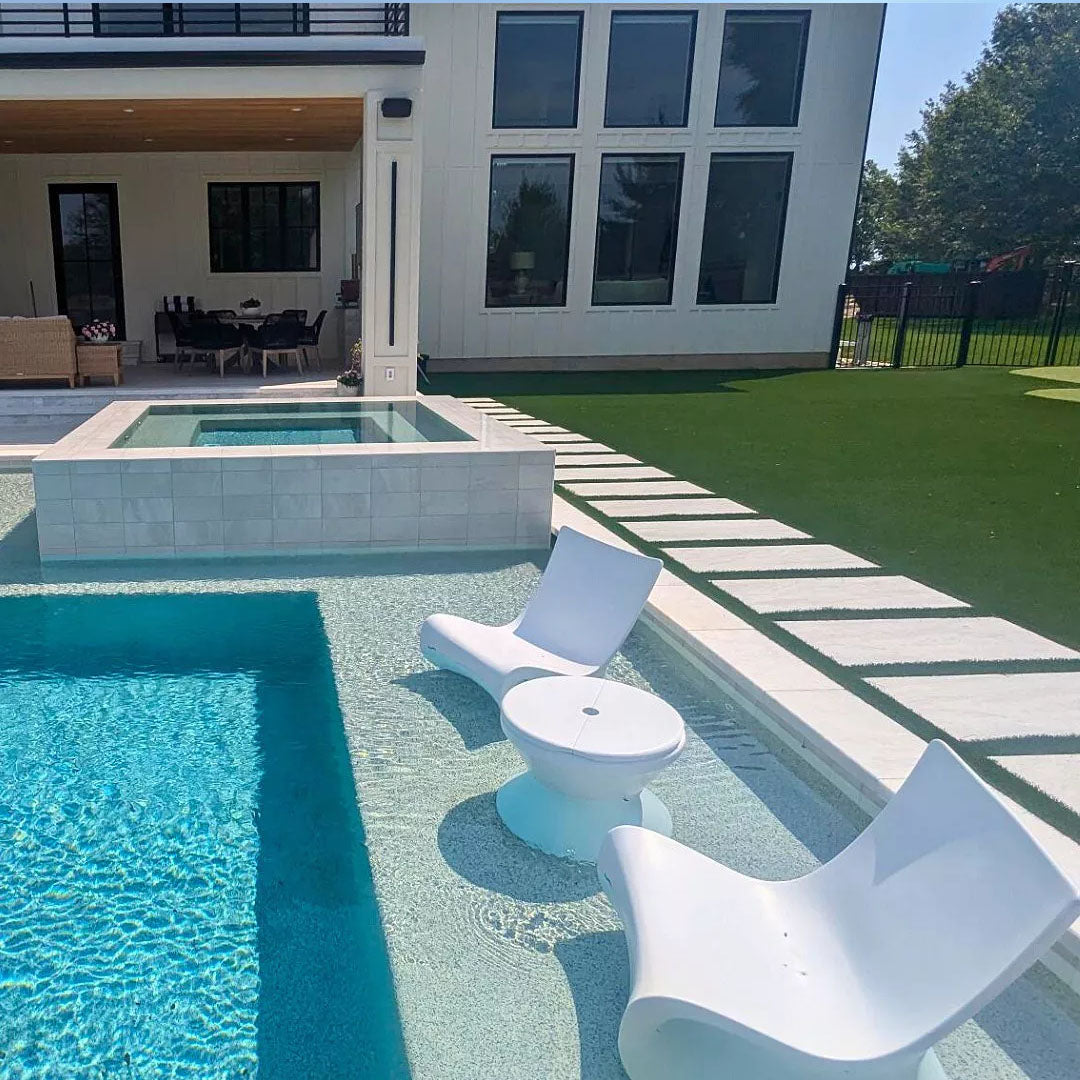 Ledge Lounger Autograph Chair In-Pool & Patio Furniture - Majestic Fountains