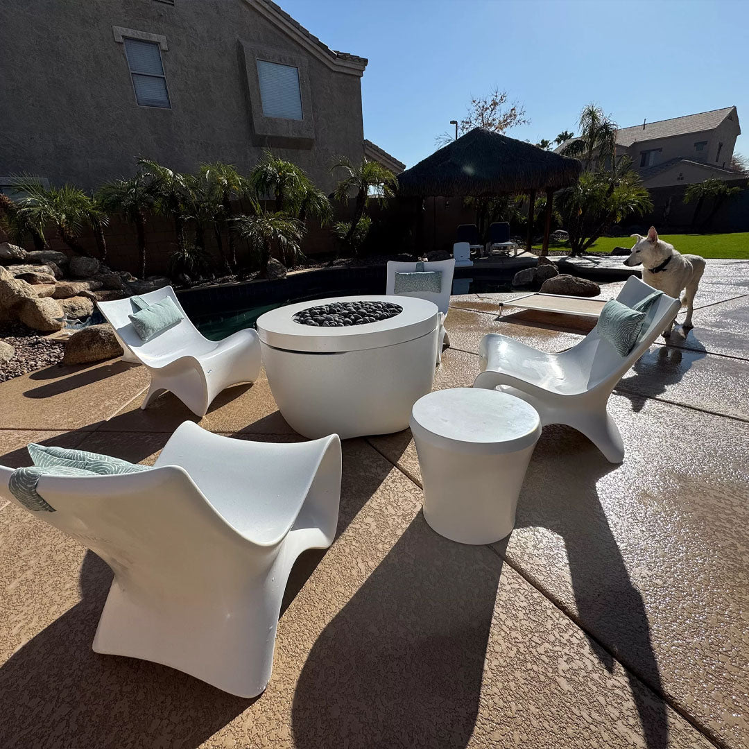 Ledge Lounger Autograph Chair In-Pool & Patio Furniture - Majestic Fountains