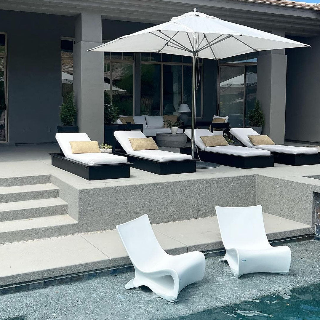 Ledge Lounger Autograph Chair In-Pool & Patio Furniture - Majestic Fountains