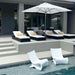Ledge Lounger Autograph Chair In-Pool & Patio Furniture - Majestic Fountains
