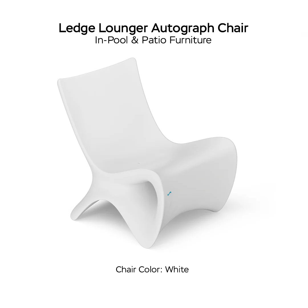 Quickship Ledge Lounger Autograph Chair - Majestic Fountains
