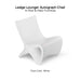 Quickship Ledge Lounger Autograph Chair - Majestic Fountains