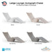 Ledge Lounger Autograph Chaise In-Pool & Patio Furniture  - Majestic Fountains