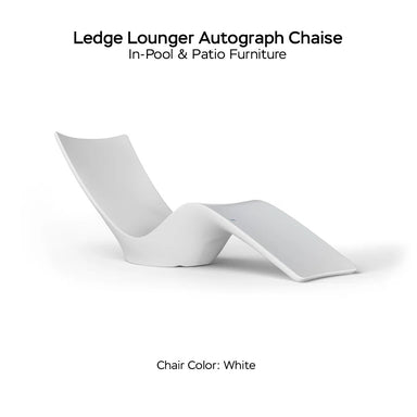 Ledge Lounger Autograph Chaise In-Pool & Patio Furniture - Majestic Fountains