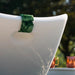 Ledge Lounger Autograph Chaise & Side Table Set w Headrest Pillows - In-Pool & Patio Furniture