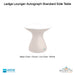 Ledge Lounger Autograph Standard Side Table In-Pool & Patio Furniture - Majestic Fountains