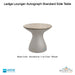 Ledge Lounger Autograph Standard Side Table In-Pool & Patio Furniture - Majestic Fountains