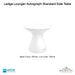 Ledge Lounger Autograph Standard Side Table In-Pool & Patio Furniture - Majestic Fountains