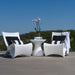 Ledge Lounger Autograph Tall Ice Bin Side Table In-Pool & Patio Furniture - Majestic Fountains