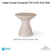 Ledge Lounger Autograph Tall Ice Bin Side Table In-Pool & Patio Furniture - Majestic Fountains