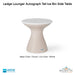 Ledge Lounger Autograph Tall Ice Bin Side Table In-Pool & Patio Furniture - Majestic Fountains