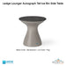 Ledge Lounger Autograph Tall Ice Bin Side Table In-Pool & Patio Furniture - Majestic Fountains