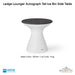 Ledge Lounger Autograph Tall Ice Bin Side Table In-Pool & Patio Furniture - Majestic Fountains