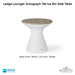 Ledge Lounger Autograph Tall Ice Bin Side Table In-Pool & Patio Furniture - Majestic Fountains