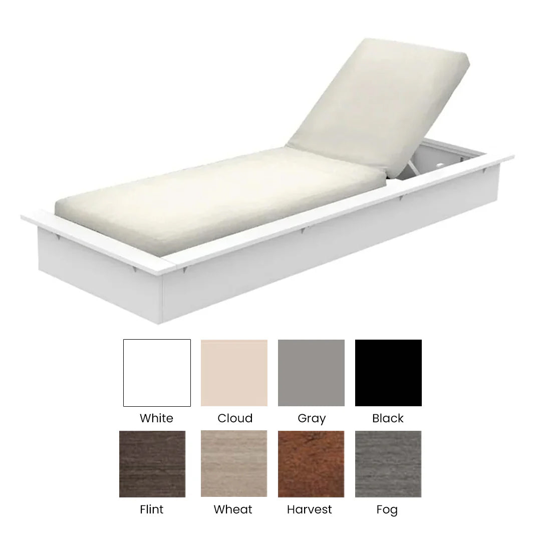 Ledge Lounger Echo Chaise - Patio Furniture - Majestic Fountains