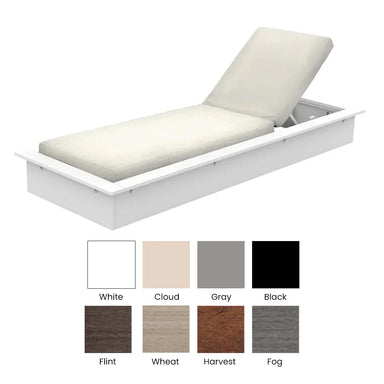 Ledge Lounger Echo Chaise - Patio Furniture - Majestic Fountains