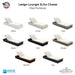 Ledge Lounger Echo Chaise - Patio Furniture - Majestic Fountains