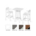 Ledge Lounger Haven™ Hightop Armchair and Hightop Table Set - Patio Furniture - Majestic Fountains