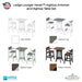 Ledge Lounger Haven™ Hightop Armchair and Hightop Table Set - Patio Furniture - Majestic Fountains