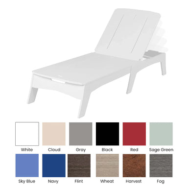Ledge Lounger Mainstay Chaise - Patio Furniture - Majestic Fountains