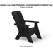 Ledge Lounger Mainstay Ultimate Adirondack Chair - Patio Furniture