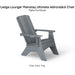 Ledge Lounger Mainstay Ultimate Adirondack Chair - Patio Furniture