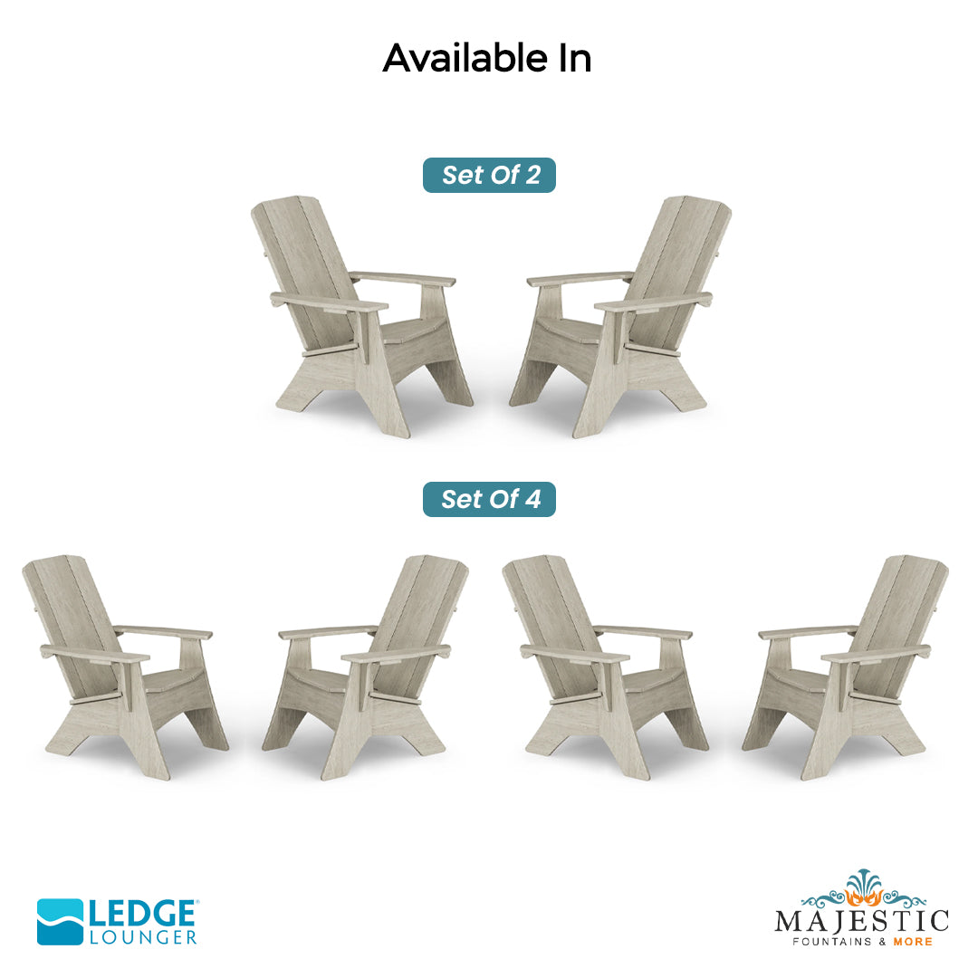 Ledge Lounger Mainstay Ultimate Adirondack Chair - Patio Furniture