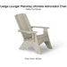 Ledge Lounger Mainstay Ultimate Adirondack Chair - Patio Furniture