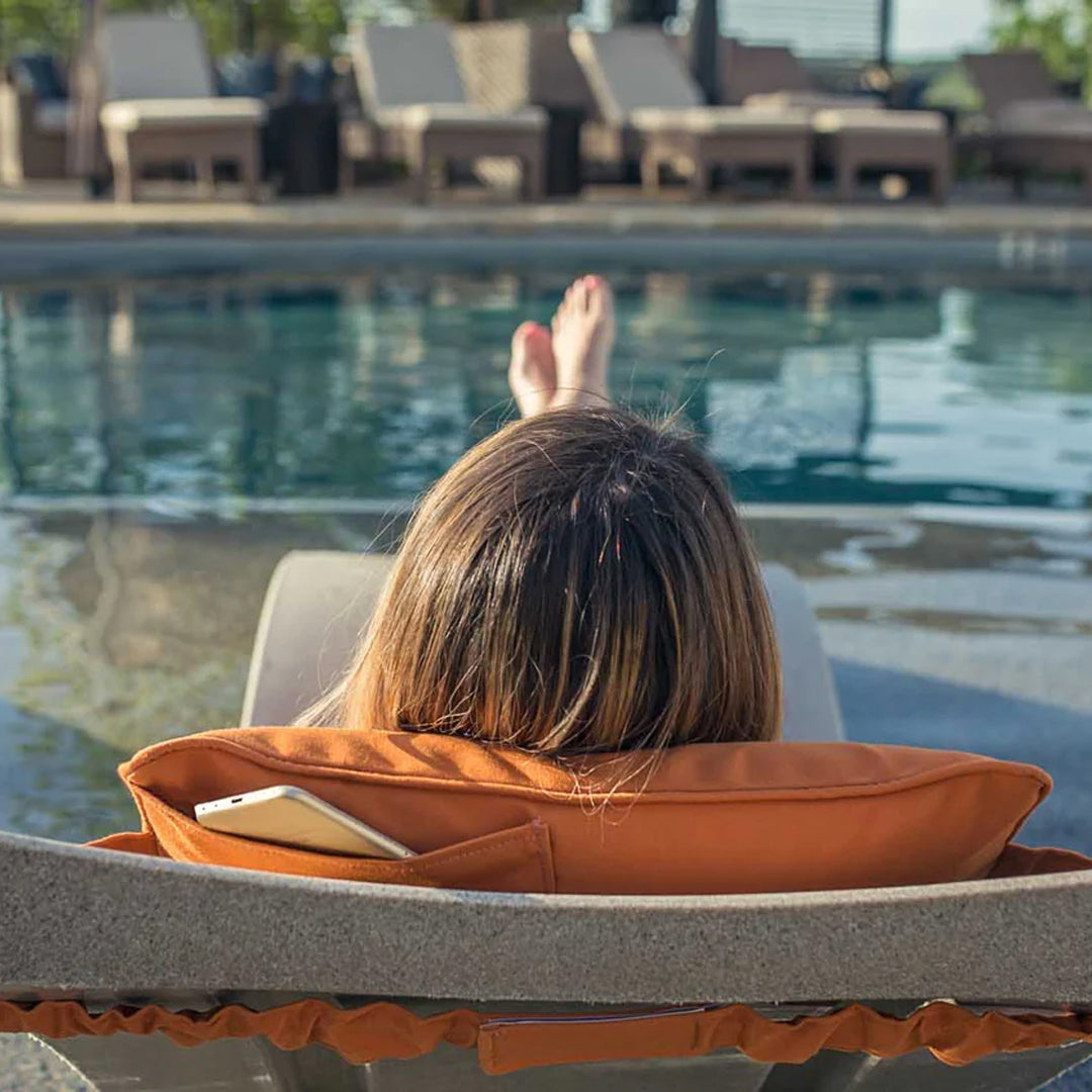 Ledge Lounger Signature Chaise & Pillows - In-Pool Furniture - Majestic Fountains