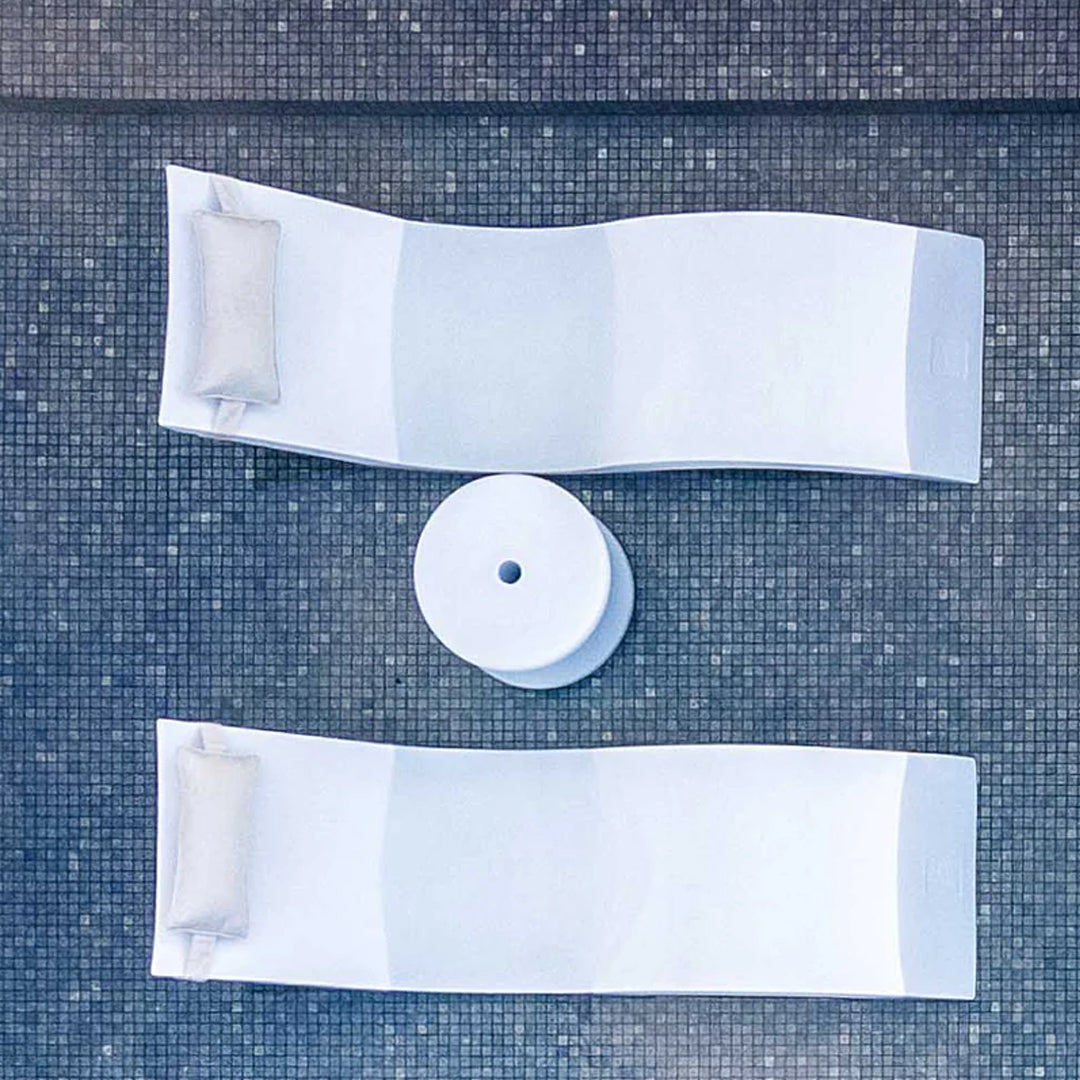 Ledge Lounger Signature Standard Side Table In-Pool & Patio Furniture - Majestic Fountains