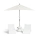 Ledge Lounger Signature Standard Side Table In-Pool & Patio Furniture - Majestic Fountains