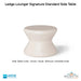 Ledge Lounger Signature Standard Side Table In-Pool & Patio Furniture - Majestic Fountains