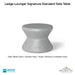 Ledge Lounger Signature Standard Side Table In-Pool & Patio Furniture - Majestic Fountains
