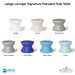 Ledge Lounger Signature Standard Side Table In-Pool & Patio Furniture - Majestic Fountains