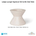 Ledge Lounger Signature Tall Ice Bin Side Table In-Pool & Patio Furniture - Majestic Fountains