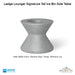 Ledge Lounger Signature Tall Ice Bin Side Table In-Pool & Patio Furniture - Majestic Fountains