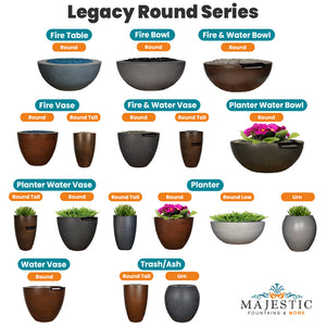 Legacy Round Series - Majestic Fountains and More