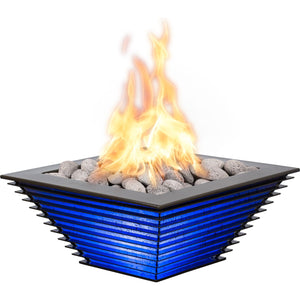 The Outdoor Plus Royal - Lighthouse Fire Bowl in Powder Coated Metal - Majestic Fountains